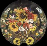 Frida Kahlo The Flower Basket painting